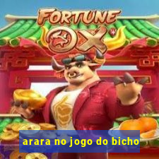 arara no jogo do bicho